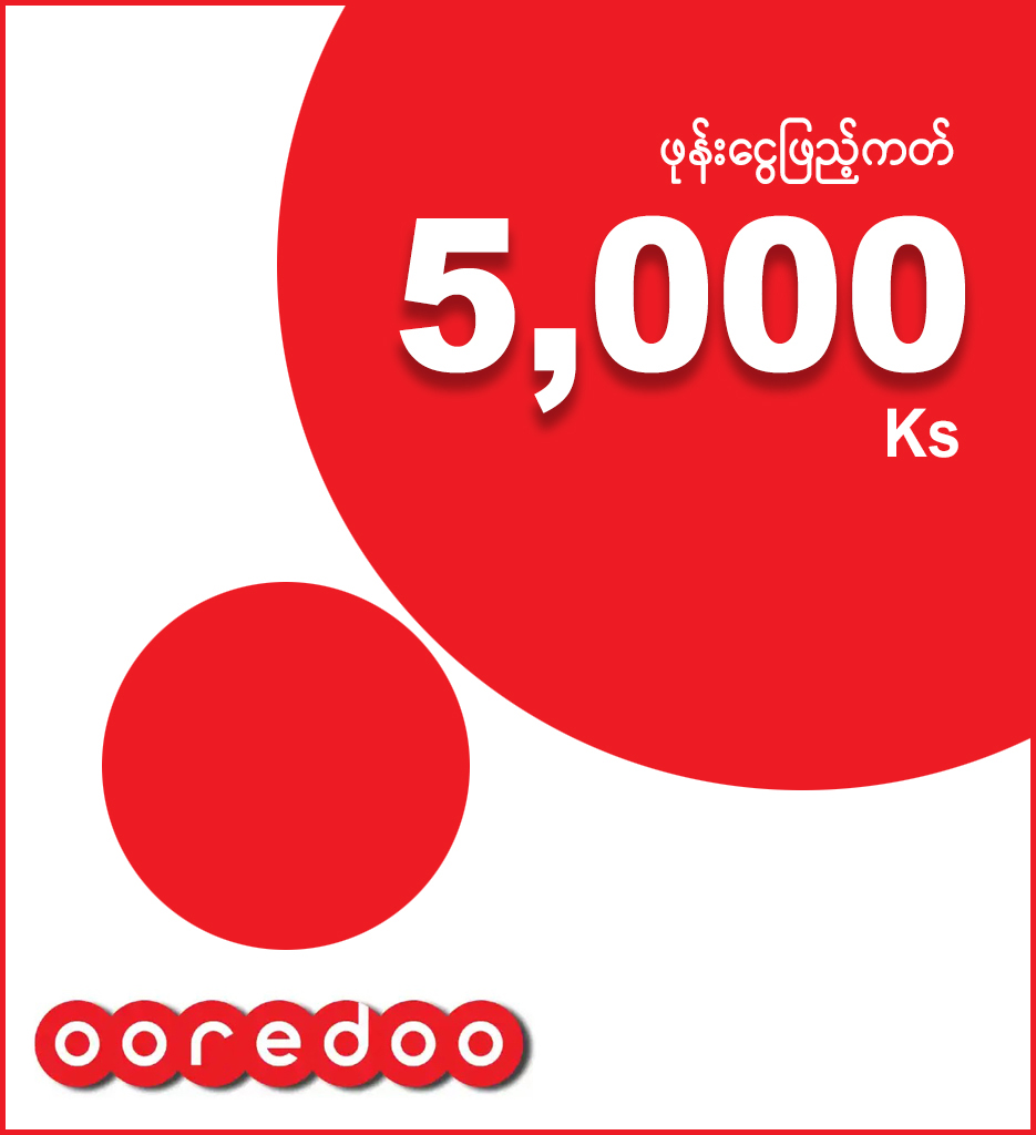 Ooredoo - 5000 Ks